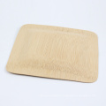 Eco Friendly Bamboo Dinner Biodegradable Plates Reusable With High Quality